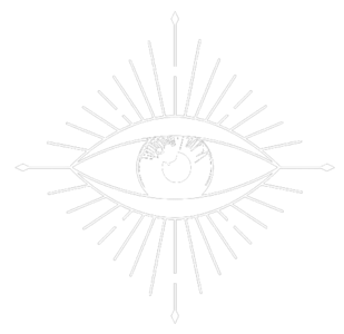 Une image en noir et blanc d’un œil qui voit tout.