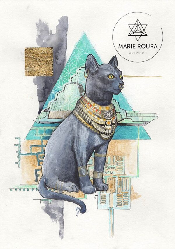 Bastet illustration