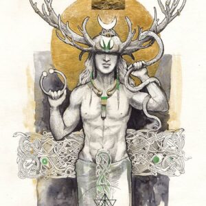 cernunnos dessin.