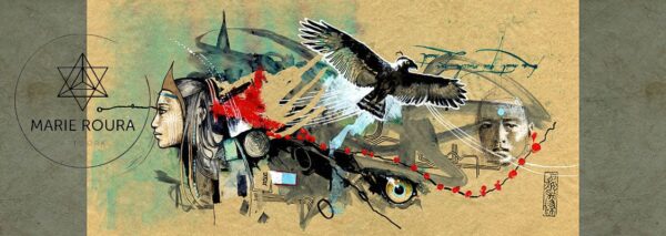 Une peinture de L'esprit de l'aigle.