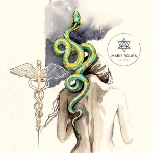 dessin serpent kundalini